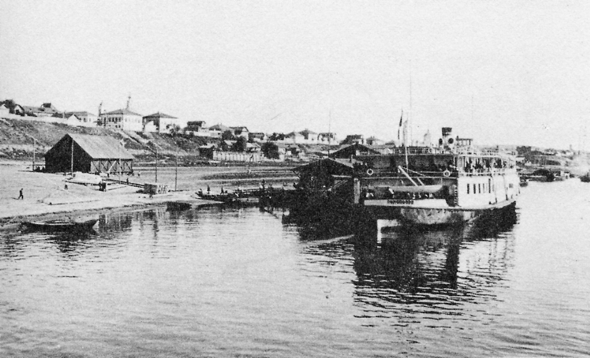 Kamyshin docks.