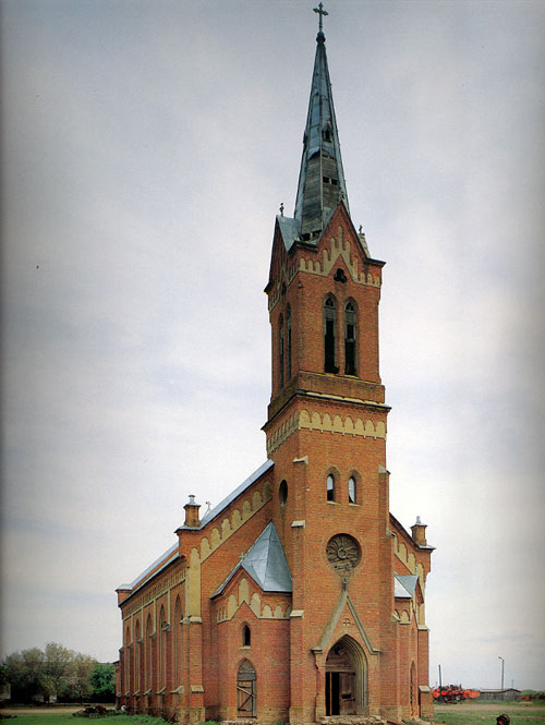 Gnadentau Lutheran Church. Courtesy of Steve Schreiber.