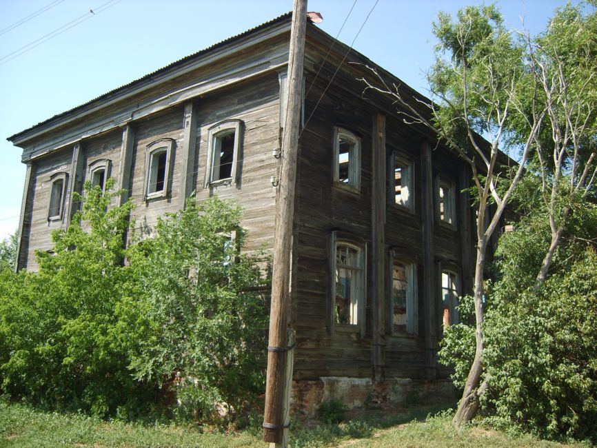 Former "wooden" school in Kolb. Source: Vladimir Krainev (2007) at Wolgadeutsche.net.