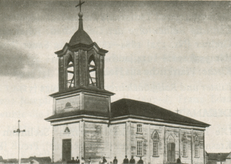 Neu-Mariental Church Source: Heimatbuch, 1972.