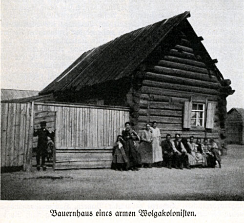 Farmhouse of a poor family