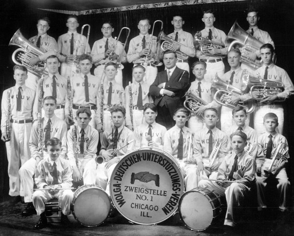 Volga German Band in Chicago (1930s). Source: George Valko.