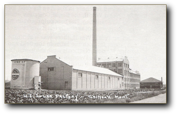 Utah-Idaho Sugarbeet Factory in Chinook, Montana.