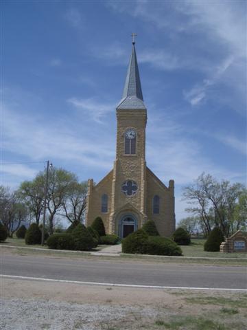 St. Catherine's Catholic Church near Dubuque, Kansas (2002) Source: FindAGrave.com