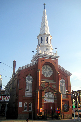St. Stephan's German Congregational Church Newark, New Jersey.