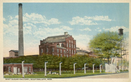 Great Western Sugarbeet Factory in Scottsbluff, Nebraska. Source: Western Sugar Cooperative.