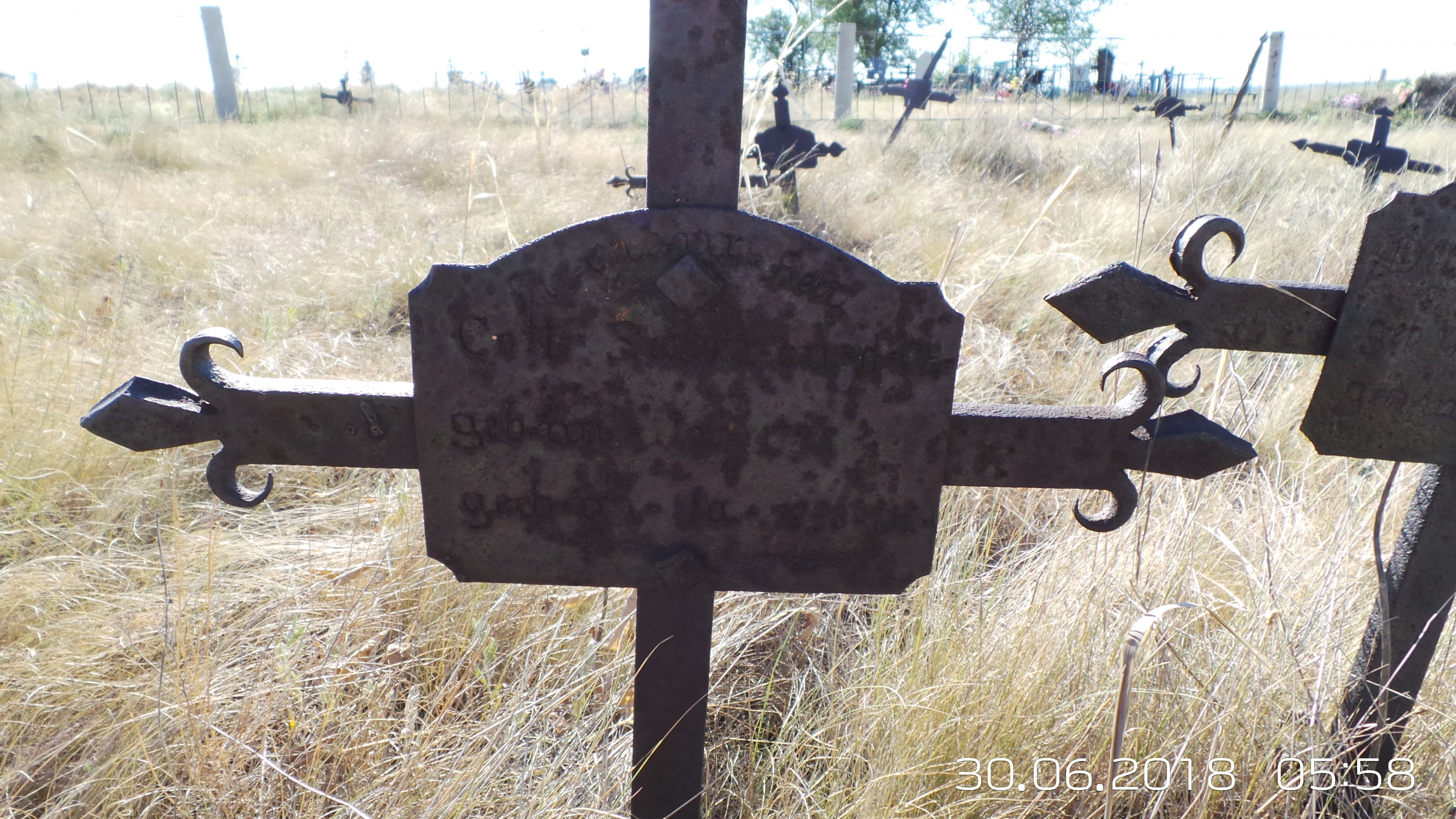 The Friedhof (cemetery) in Rosenthal (2018). Courtesy of Alexander Häuser.