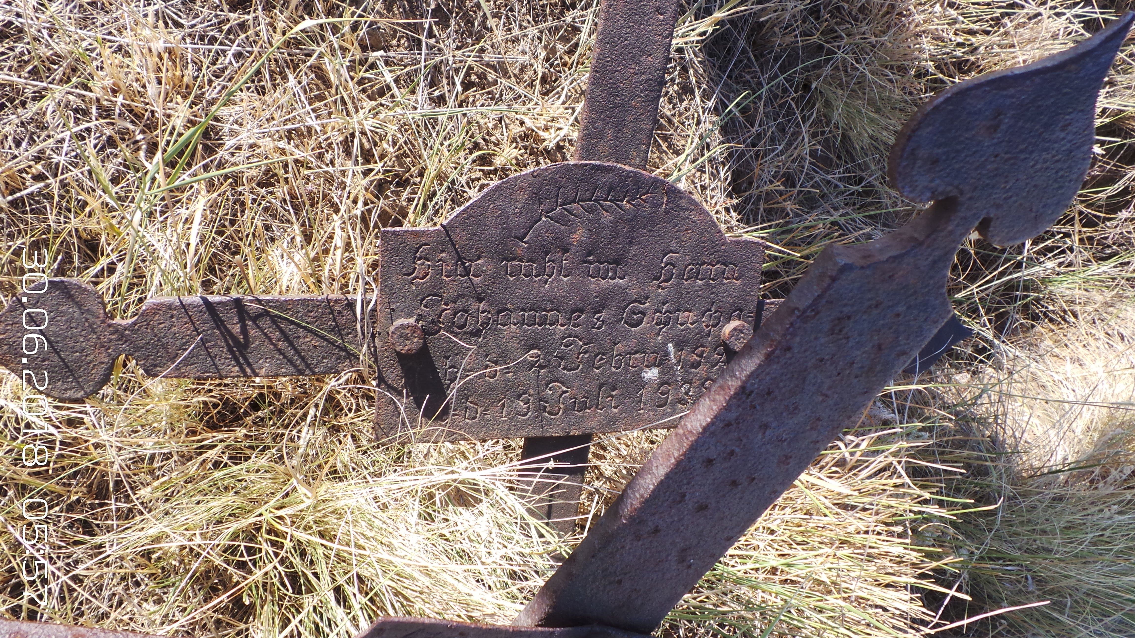 The Friedhof (cemetery) in Rosenthal (2018). Courtesy of Alexander Häuser.