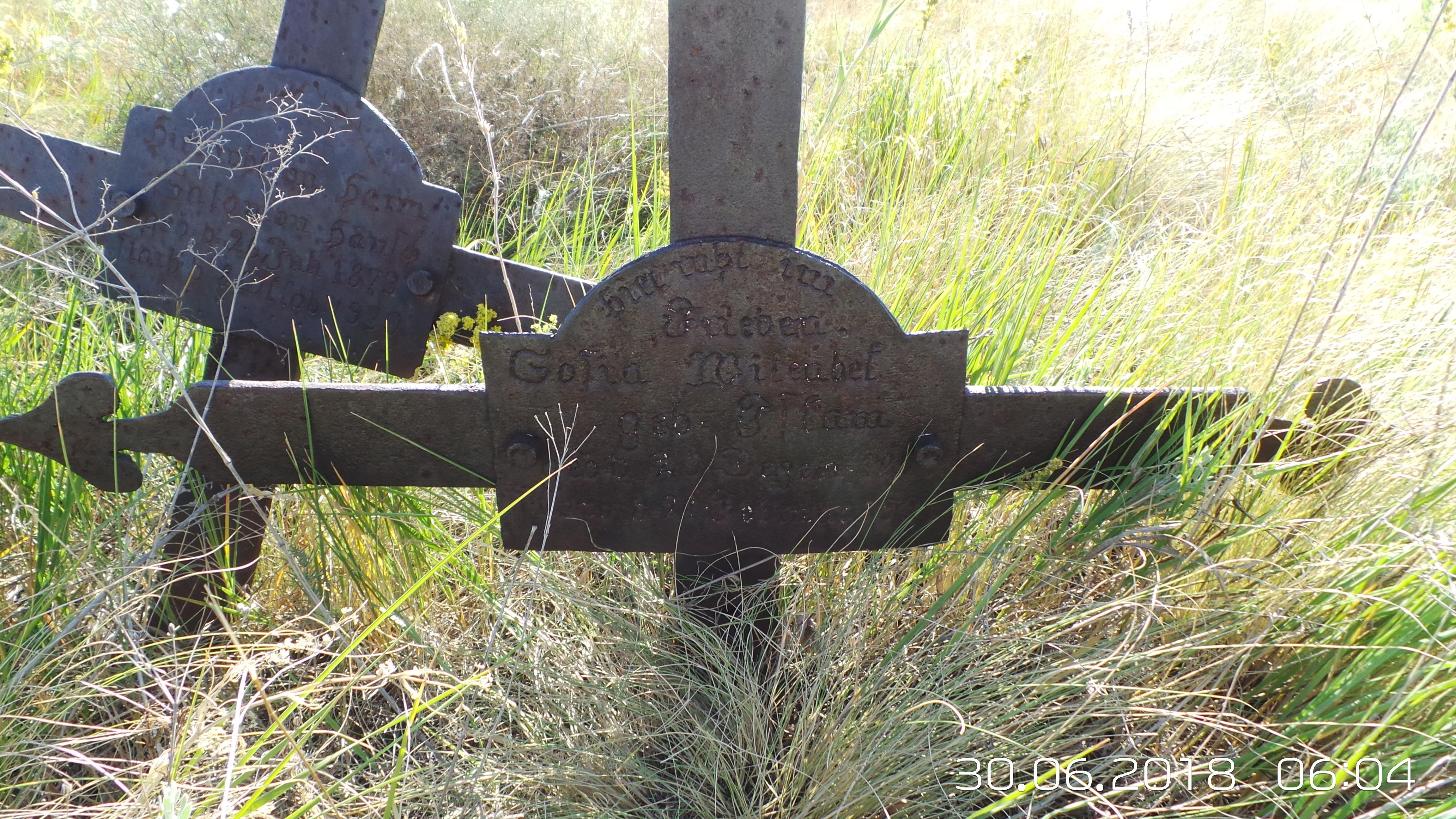 The Friedhof (cemetery) in Rosenthal (2018). Courtesy of Alexander Häuser.