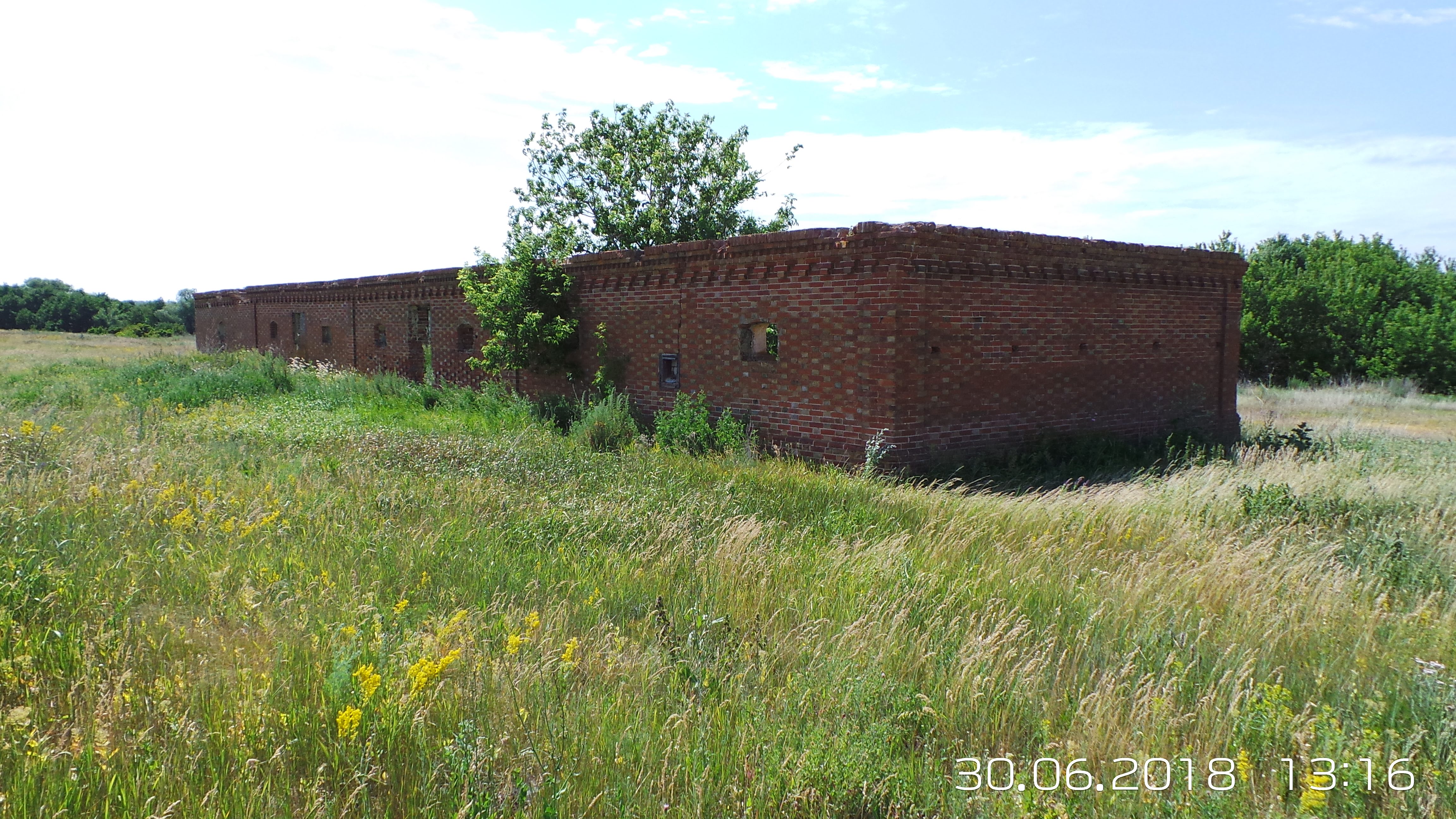 Remains of an old mill or blacksmith shop (2018). Courtesy of Alexander Häuser.