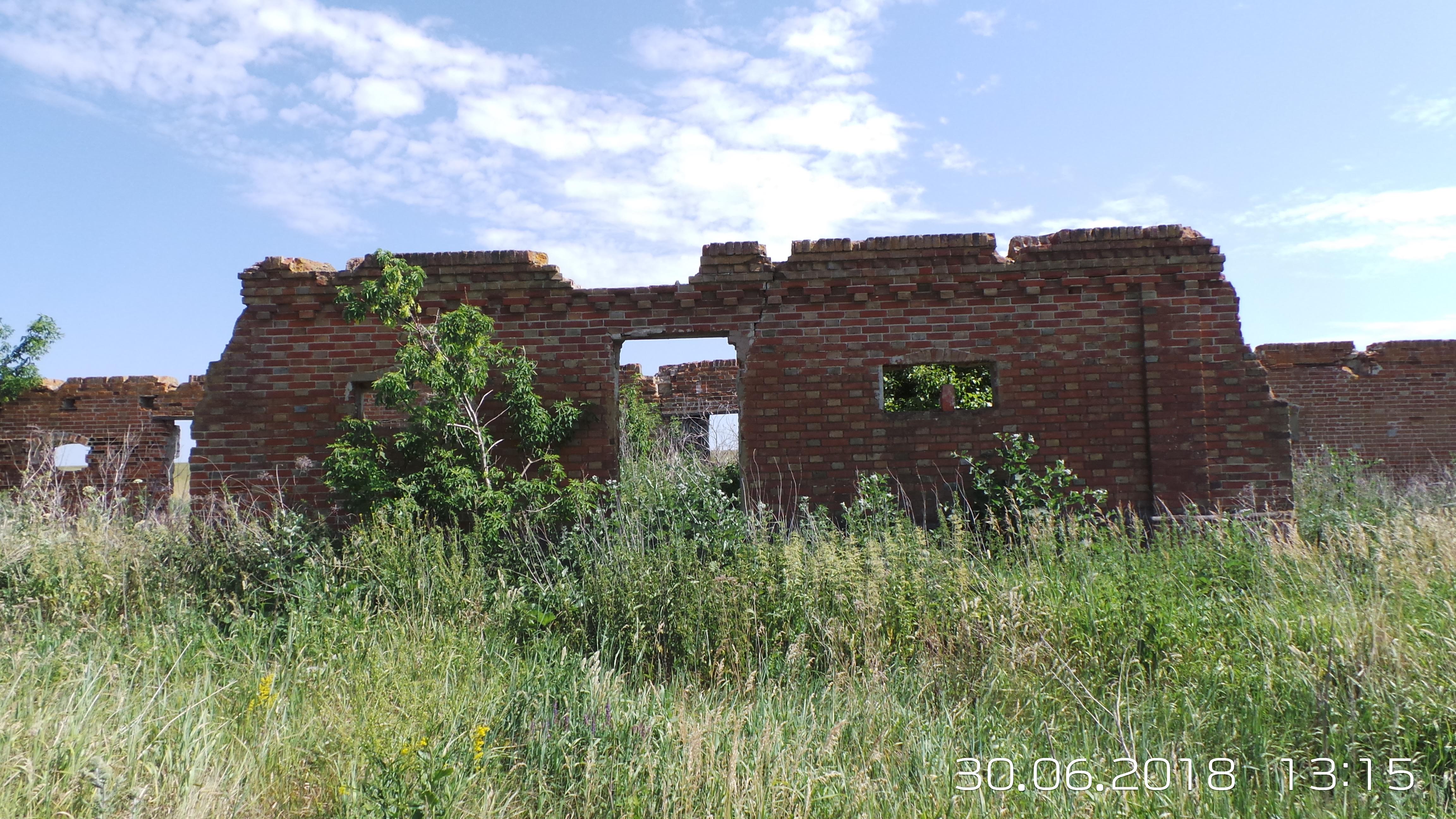 Remains of an old mill or blacksmith shop (2018). Courtesy of Alexander Häuser.