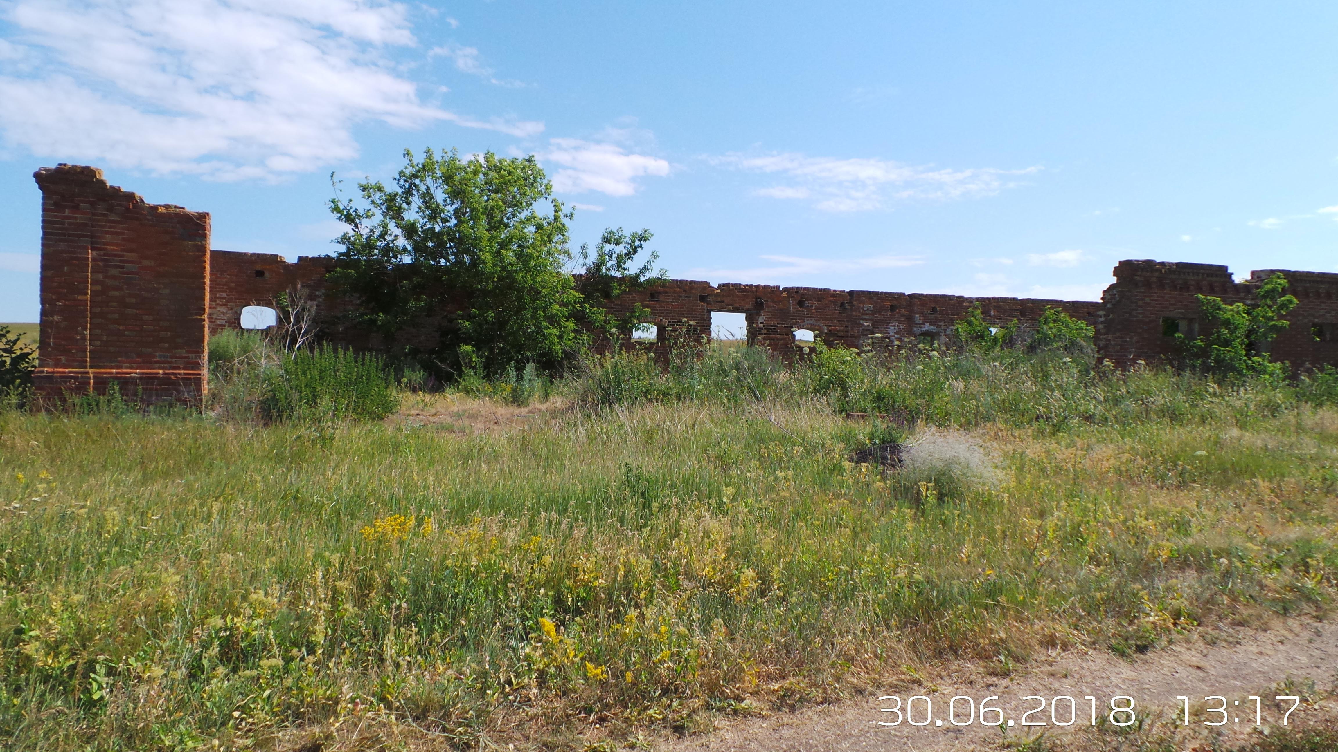 Remains of an old mill or blacksmith shop (2018). Courtesy of Alexander Häuser.