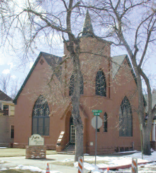 German Congregational Church (1904-1960) Fort Collins, Colorado Source: Adam Thomas.