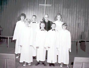 Confirmation Class (Year?) Shepherd of the Hills Lutheran Church Fort Collins, Colorado Source: Larimer County Water Ways Project.