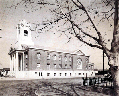 Lutheran Cross Church (built in 1914) Fresno, California.