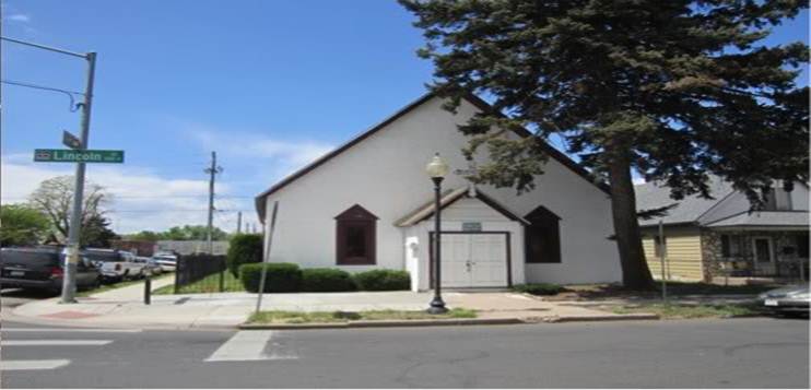 Friedens Lutheran Church Globeville Source: Mary Lou Egan.