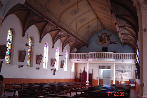 Interior of the Catholic church in San Miguel Arcángel (2008). Photo courtesy of Gerardo Waimann.
