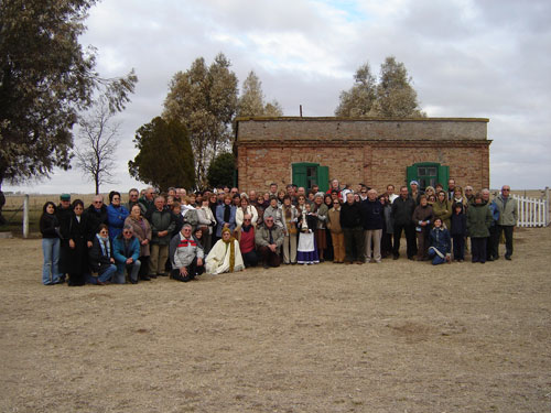 Kerb celebration in Santa Rosa colony (2007). Source: Jorgelina Walter.
