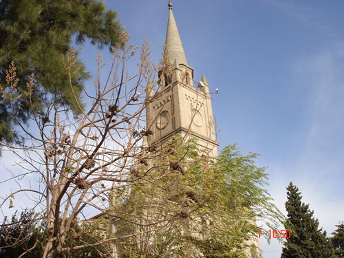 Valle Maria church steeple (2008). Source: Graciela Gulino.