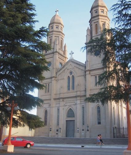 Iglesia San Cipriano in Diamante.  Source: Elena Vega Stehle.