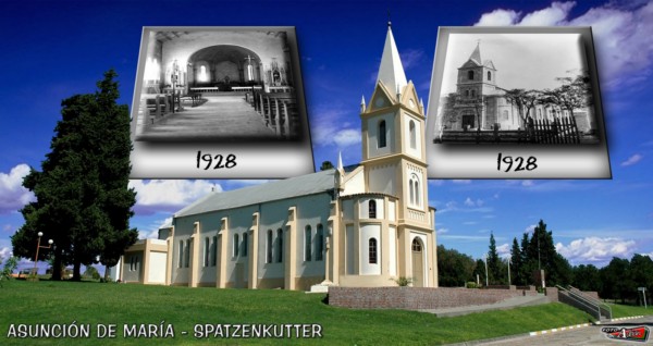 Spatzenkutter church in 1928. Source: www.taringo.net