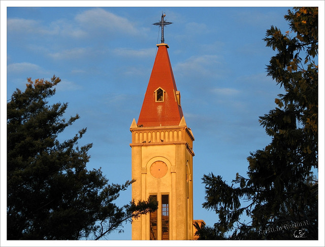 Steeple of Iglesia Nuestra Señora del Carmen Villa Iris, Buenos Aires Prov. Source: Cristian Bertinat