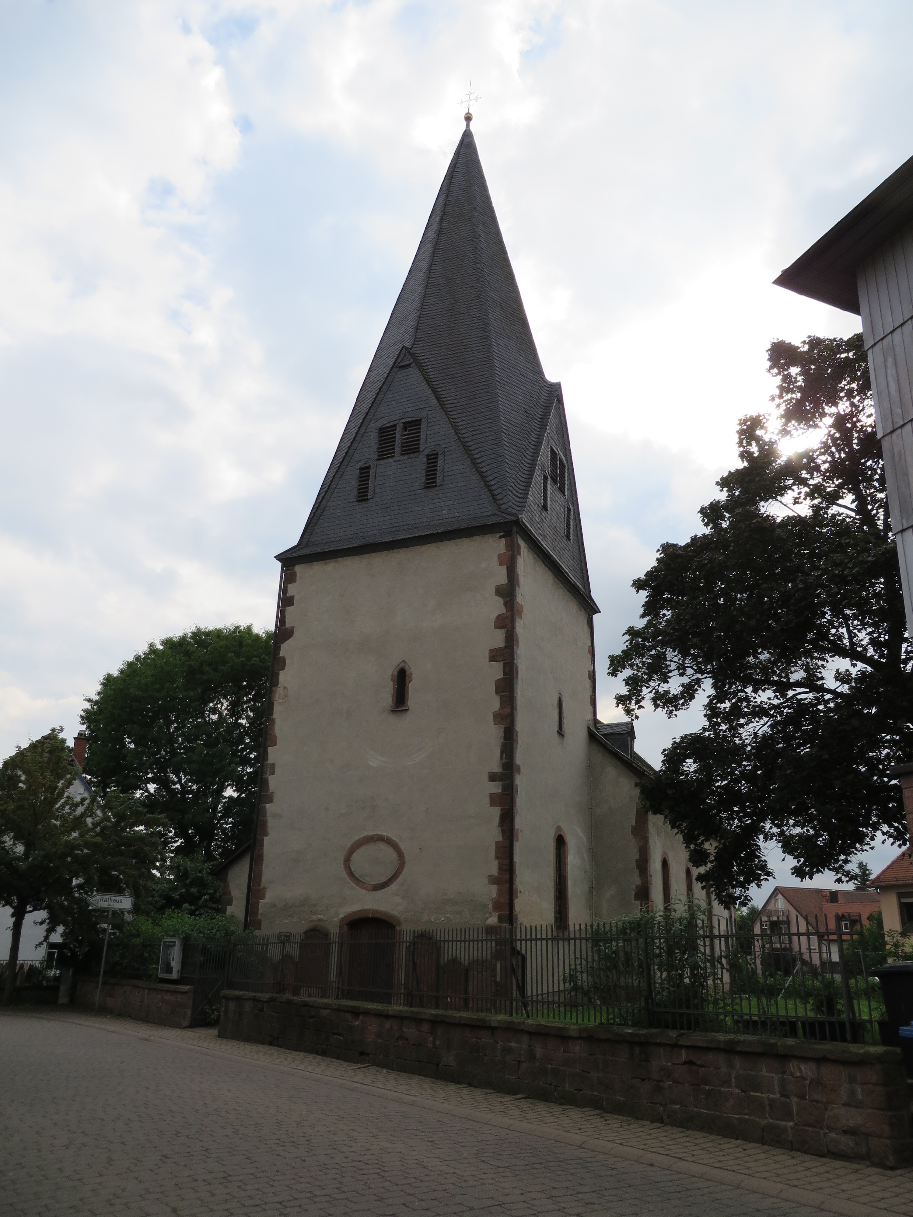 Martinskirche in Altenhasslau, photo by Maggie Hein, 2016