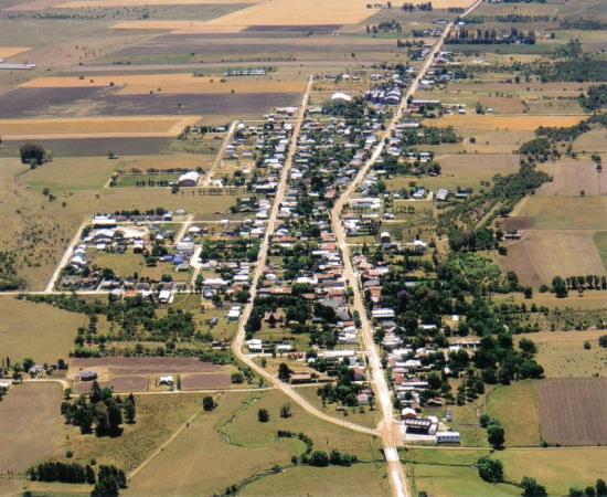 San Antonio from the air. Source: Musica del Volga y algo más.