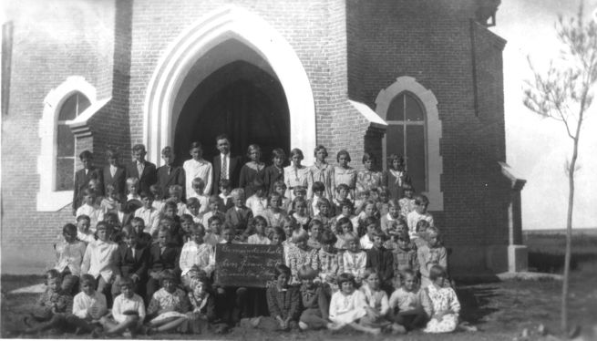 Children of San Juan Lutheran Church (1955) Source: Fabian Zubia.