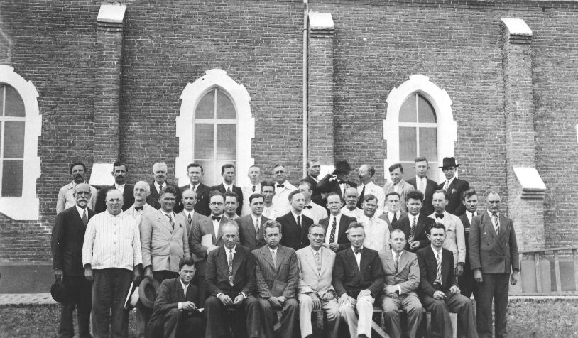 Men of San Juan Lutheran Church (1955) Source: Fabian Zubia.