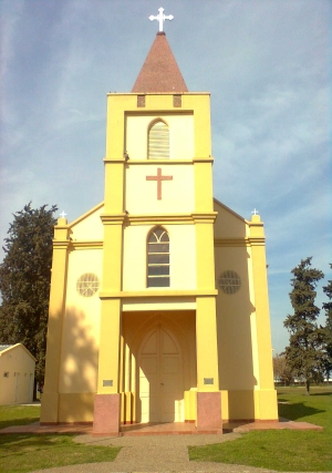 San Arnoldo Church in Aldea Santa Rosa Source: www.crespo.gov.ar