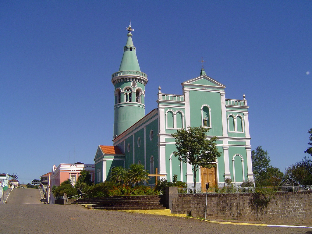 Catholic Church in Silveira Martins. Source: Kehrwald (2008).