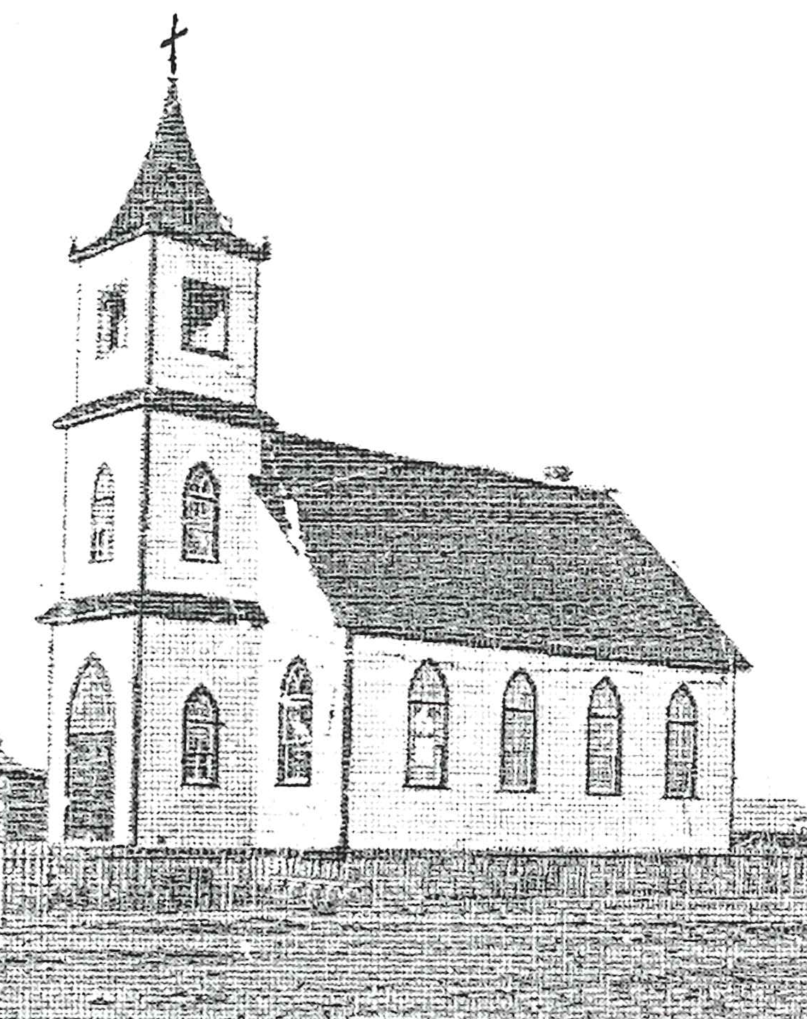 St. John Lutheran Church (1909) Calgary, Alberta Source: 100th Anniversary Book.