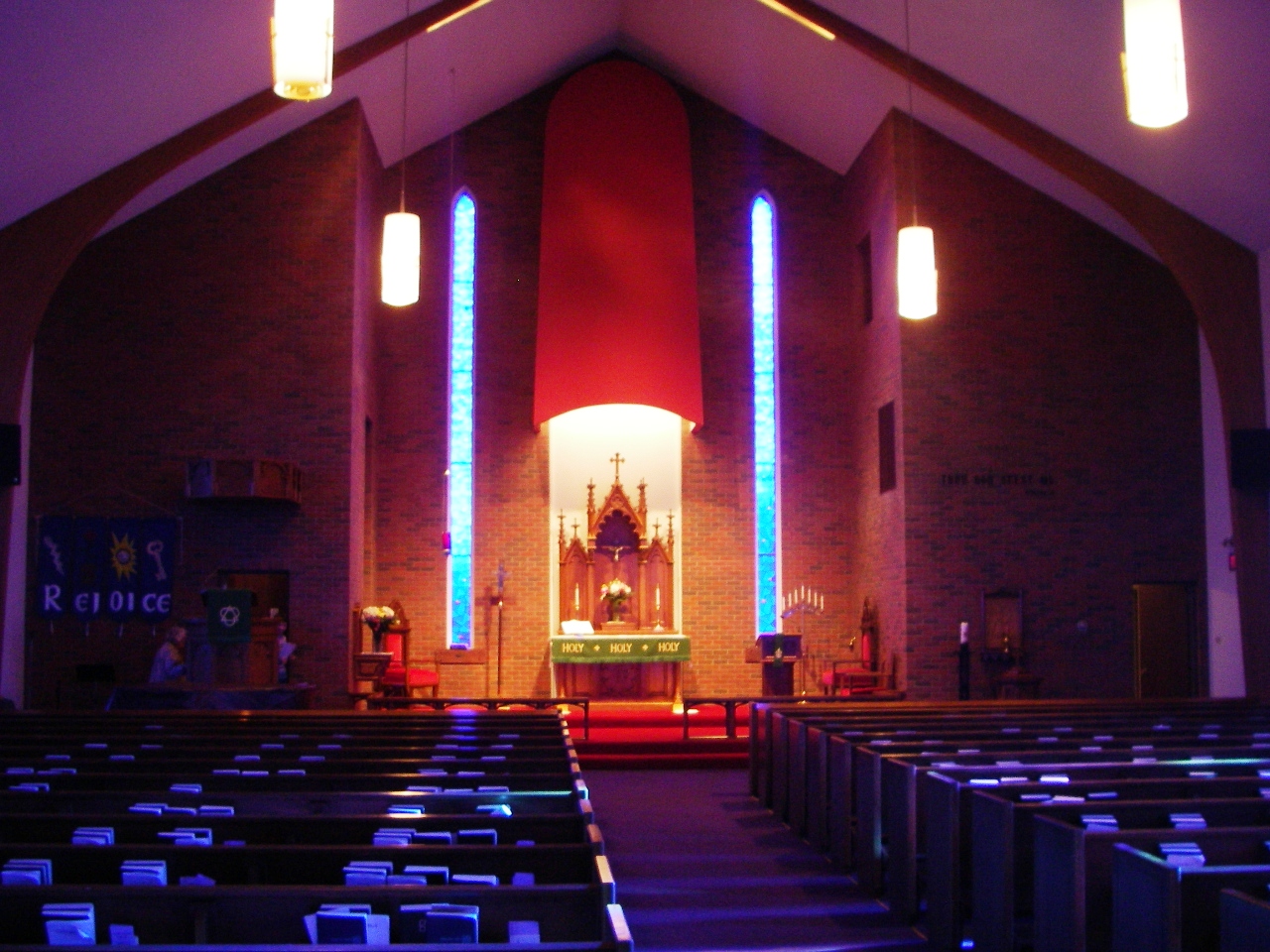 St. John Lutheran Church Interior Calgary, Alberta Source: Congregational Website.