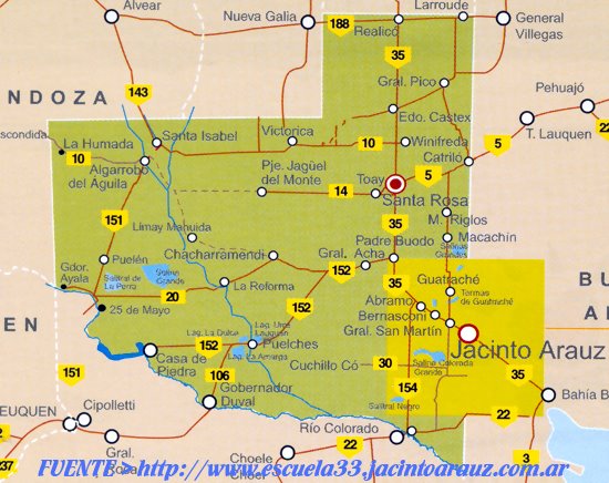 Location of Jacinto Aráuz Source: Salvatore Valentin Carta