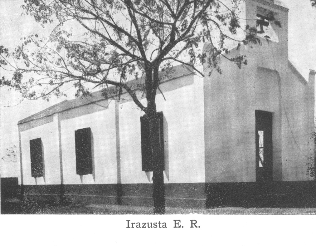 The church in Irazusta built in 1926. Source: Leandro Hildt.