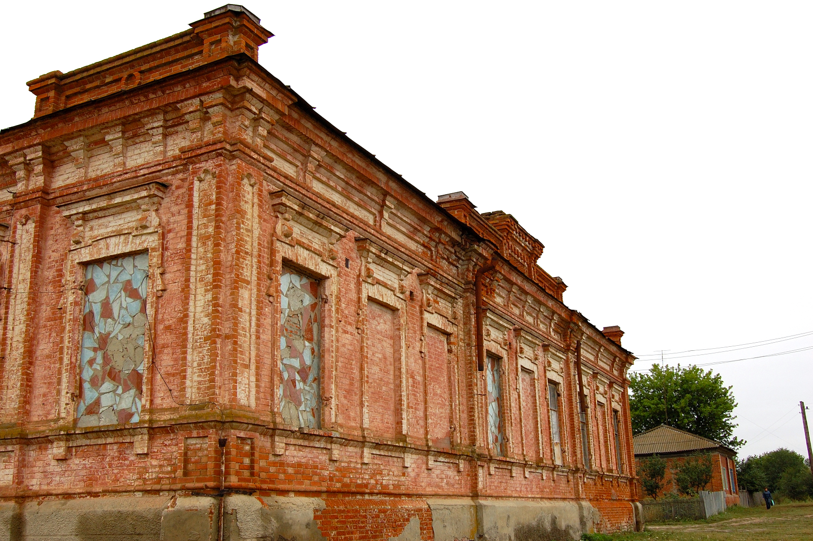 Former schoolhouse in Messer. Source: Steve Schreiber (2006).