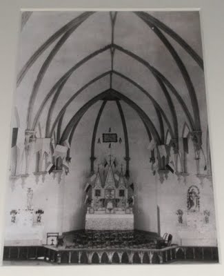 Interior of St. Catherine's Catholic Church Catharine, Kansas (1892) Source: Kansas Catholic Blogspot