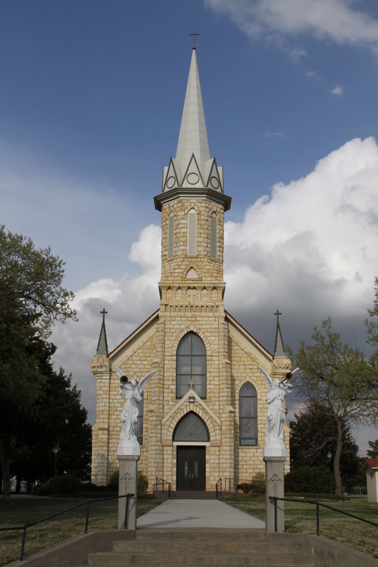St. Catherine's Catholic Church Catharine, Kansas (2010) Source: Spencer Casey