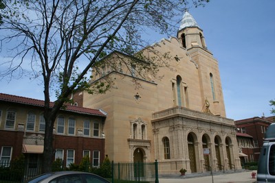 Our Lady of Victory Catholic Parish in Jefferson Park. Source: ChicagoVelo.