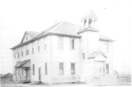 St. Mary's Catholic Church Second Building Source: St. Mary's History