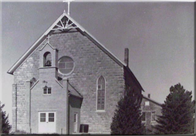 Sacred Heart Catholic Church Emmeram, Kansas Source: Windholz.us
