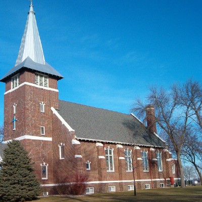 Trinity Lutheran Church Great Bend, Kansas Photo courtesy of Pat Maas.