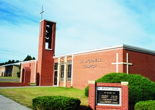 St. Michael Catholic Church LaCrosse, Kansas Photo courtesy of the Catholic Diocese of Dodge City.