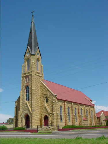 St. Joseph's Catholic Church Liebenthal, Kansas Source: Sarah Ball.