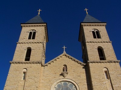 St. Fidelis Catholic Church Victoria, Kansas Source: St. Fidelis Home Page.