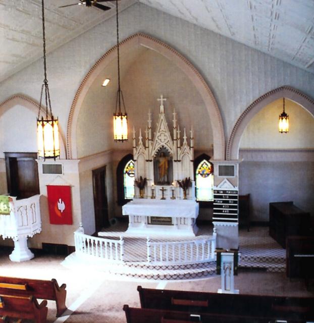 Zion Lutheran Church Interior Trego Center, Kansas Source: Prairie Faith Shared Ministry