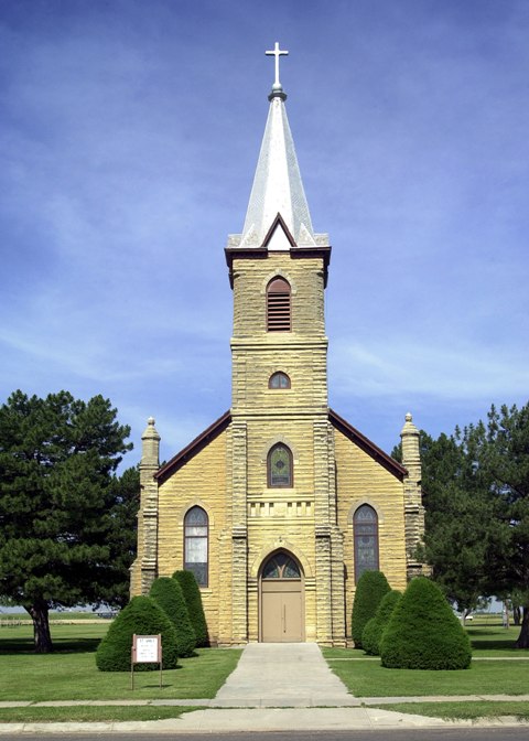 St. Ann Catholic Church Walker, Kansas Source: Mitch Weber, FHSU