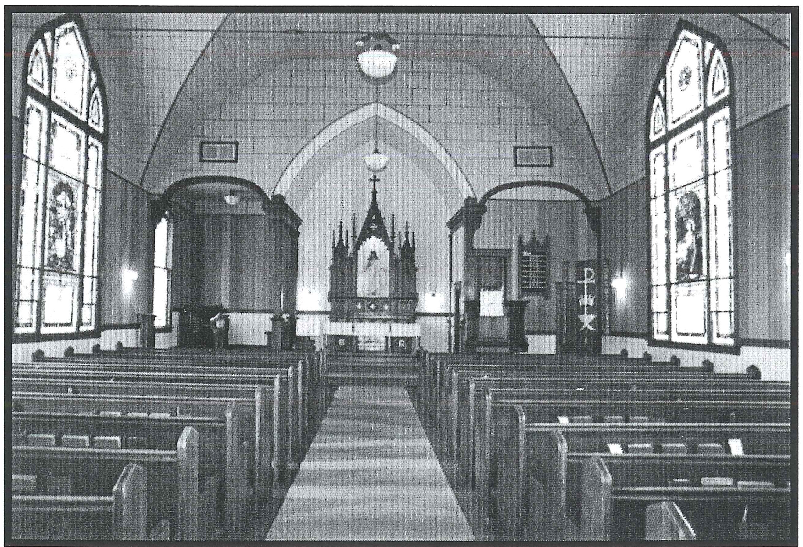 St. Peter's Lutheran Church Interior of 1923 building