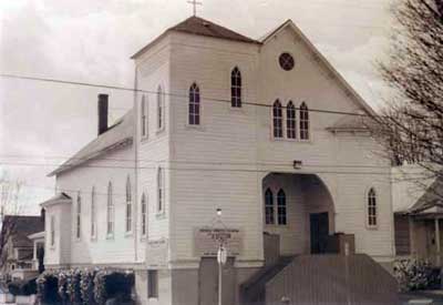 Former Ebenezer Congregational Church (1999) Portland, Oregon Photo courtesy of Steven Schreiber.